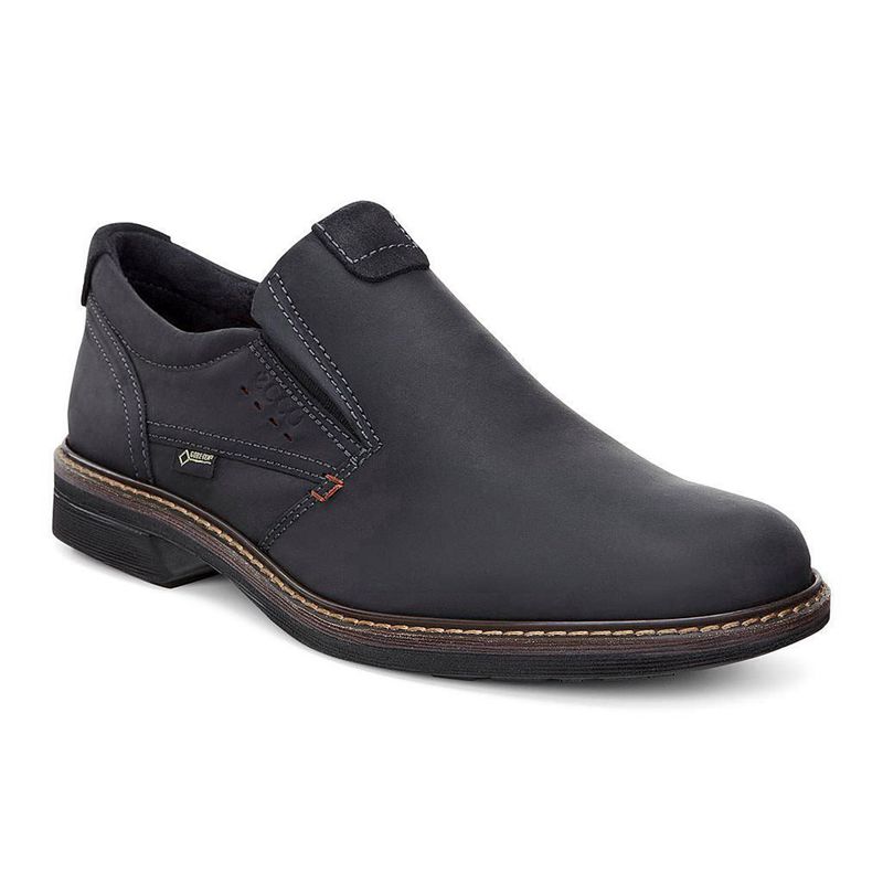 Men Casual Ecco Turn - Business Shoe Black - India ZQNGUI567